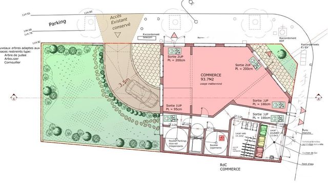 terrain à vendre - 379.0 m2 - MONTREUIL - 93 - ILE-DE-FRANCE - Century 21 Boissière Immobilier