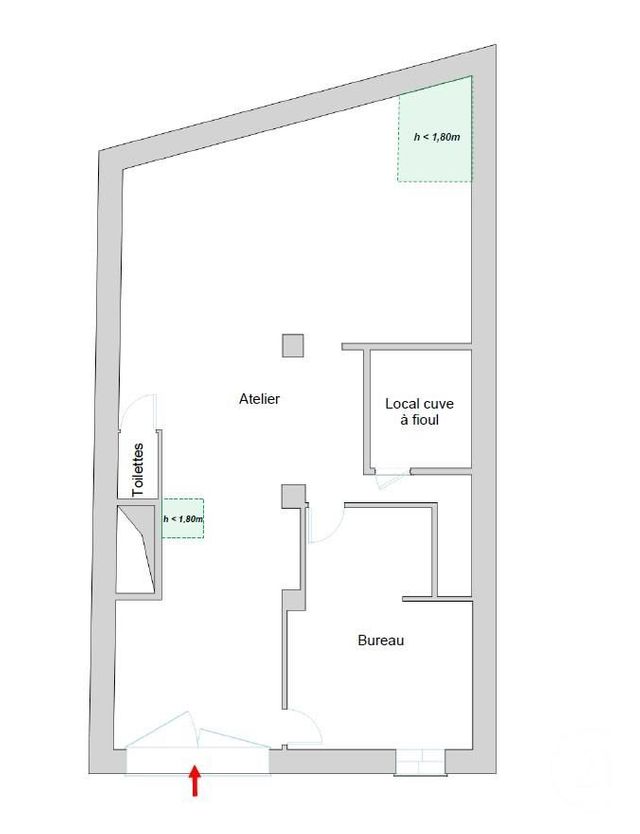 Afficher la photo en grand immeuble à vendre - 322.34 m2 - MONTREUIL - 93 - ILE-DE-FRANCE - Century 21 Boissière Immobilier