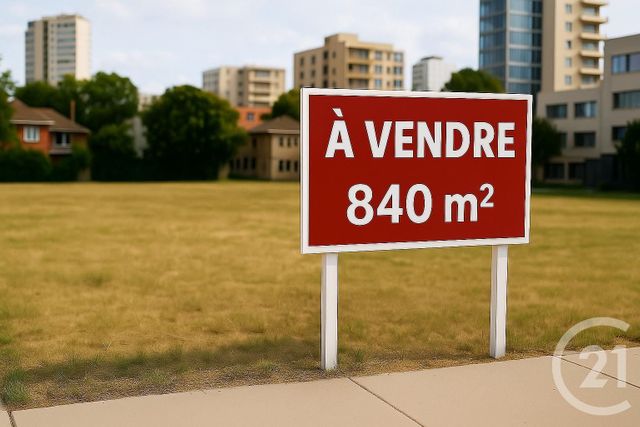 terrain à vendre - 840.0 m2 - MONTREUIL - 93 - ILE-DE-FRANCE - Century 21 Boissière Immobilier